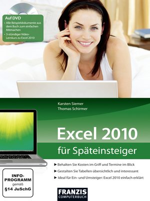 cover image of Excel 2010 für Späteinsteiger